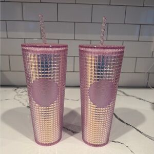 Starbucks Lavender Tumbler Duo